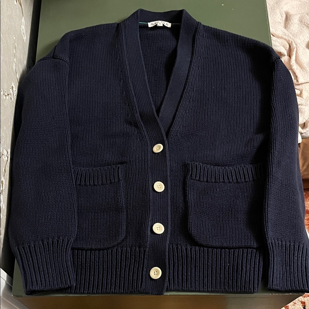 Alex Mill Navy Cardigan